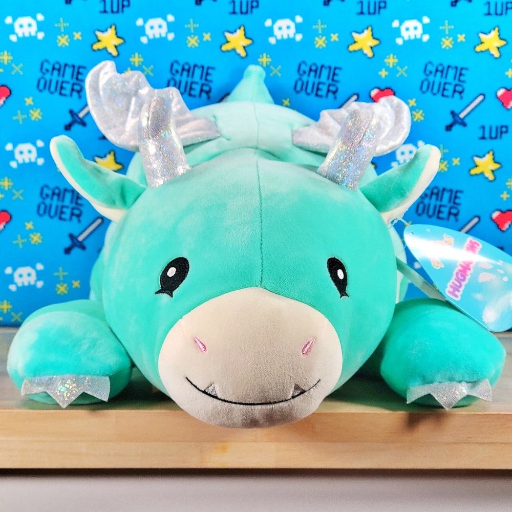 Squishmallow Miles the Dragon 22" UltraSoft Hugmallows Easter Version Plush NWT